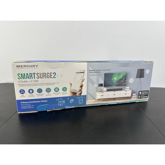 Merkury Smart Surge-2 Multiple Outlet Smart Hub Remote Smart Controller (AR) - Picture 5 of 12